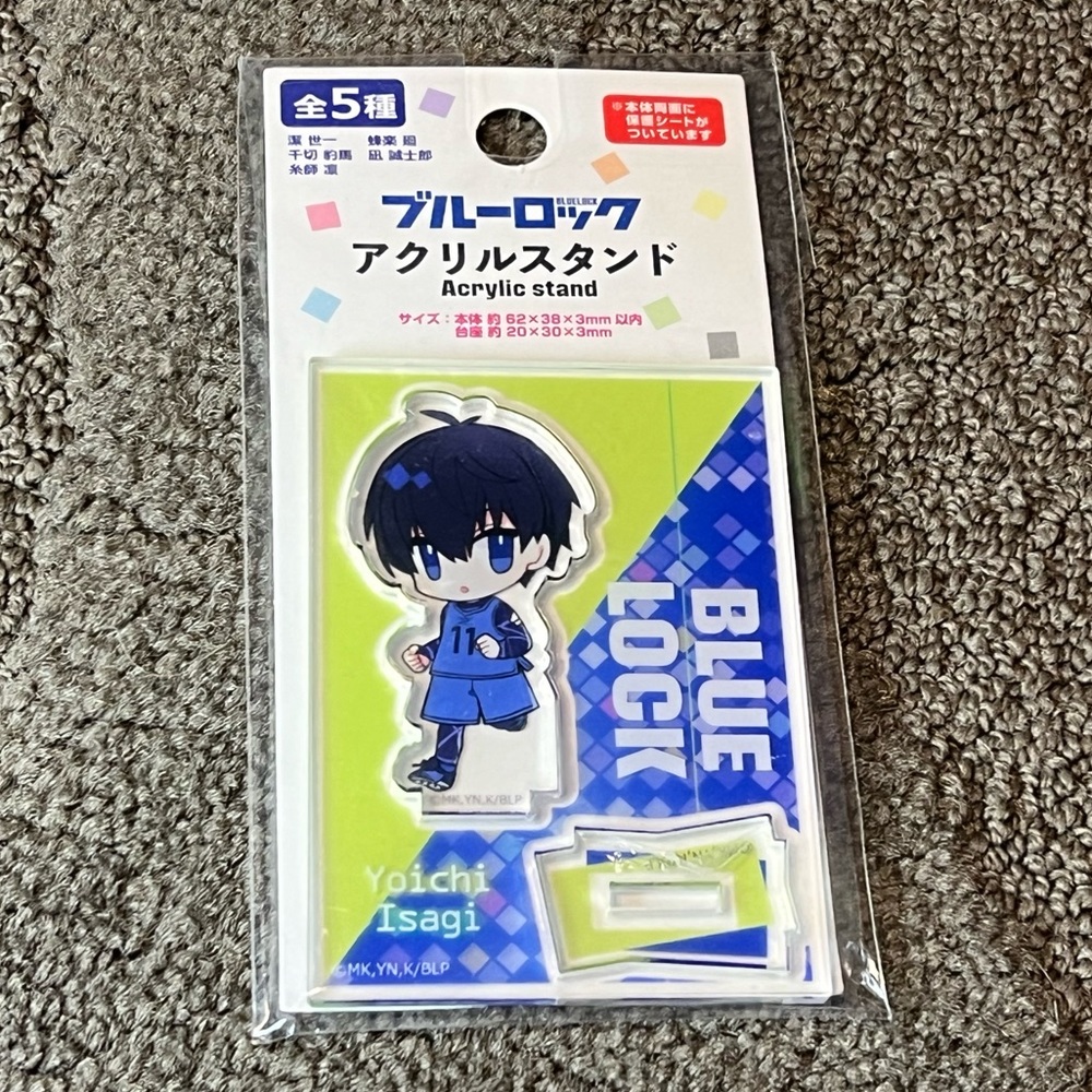 Blue Lock Yoichi Isagi Acrylic Figure Stand Japan Exclusive Officially Licensed